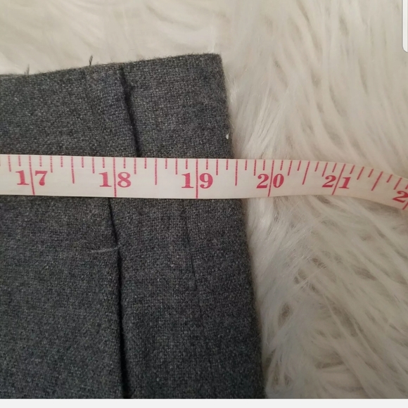 VTG Joe Namath Collection 40 R Gray Dress Pants Slacks Wool Blend Rare - Picture 7 of 9